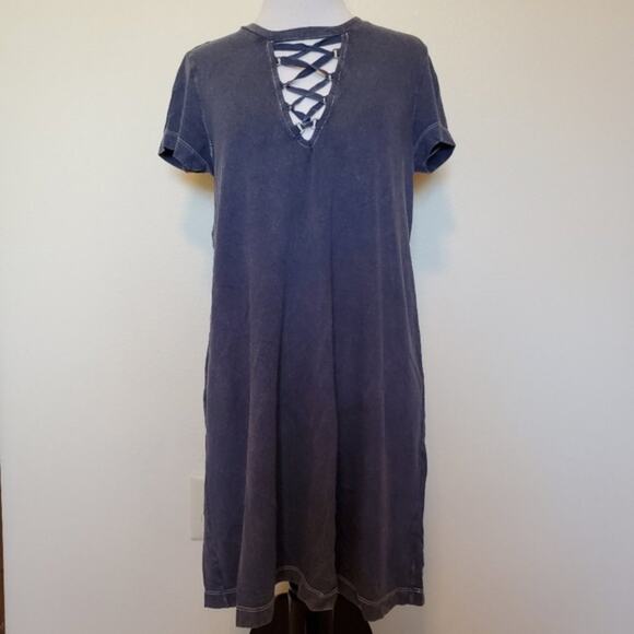 AMERICAN EAGLE T-SHIRT DRESS SZ MEDIUM - Picture 1 of 4